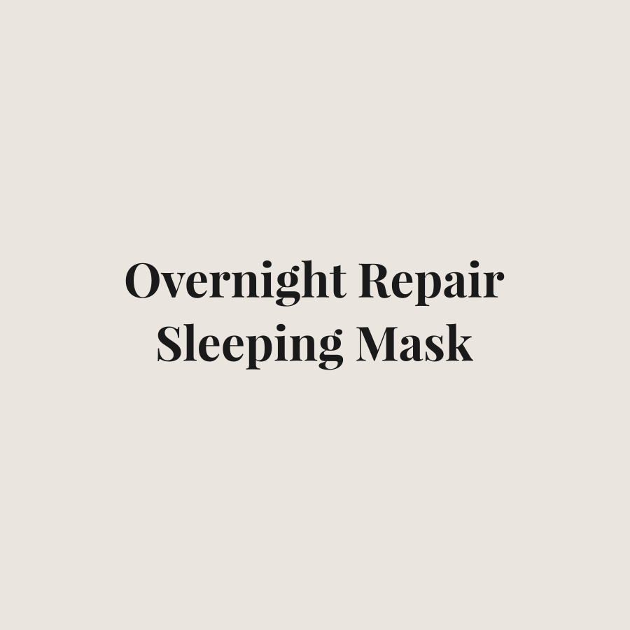 Overnight Repair Sleeping Mask