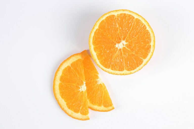 Fresh orange slices – Vitamin C